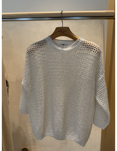 Maglia con paillettes