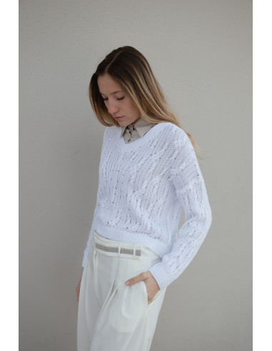 Maglia traforata